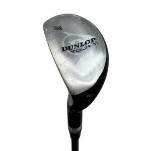 Dunlop Tour T Golf Club With Steel Shaft & Black Rubber Grip 3 hybrid READ